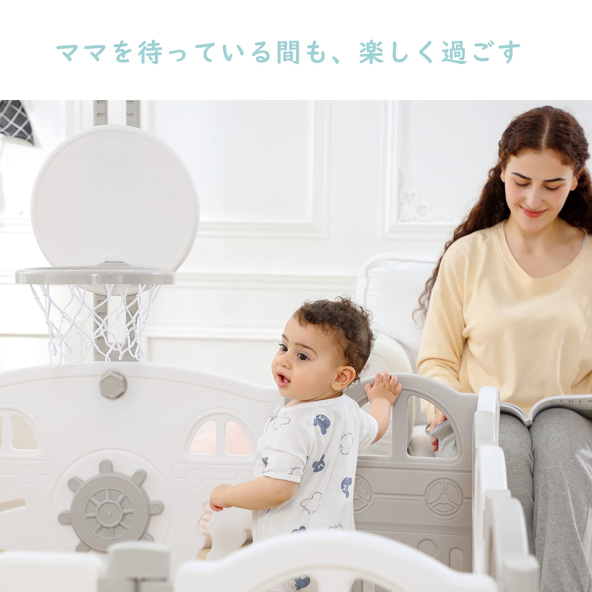 Amazon.co.jp: UBRAVOO ベビーサークル キッズランド おもちゃパネル